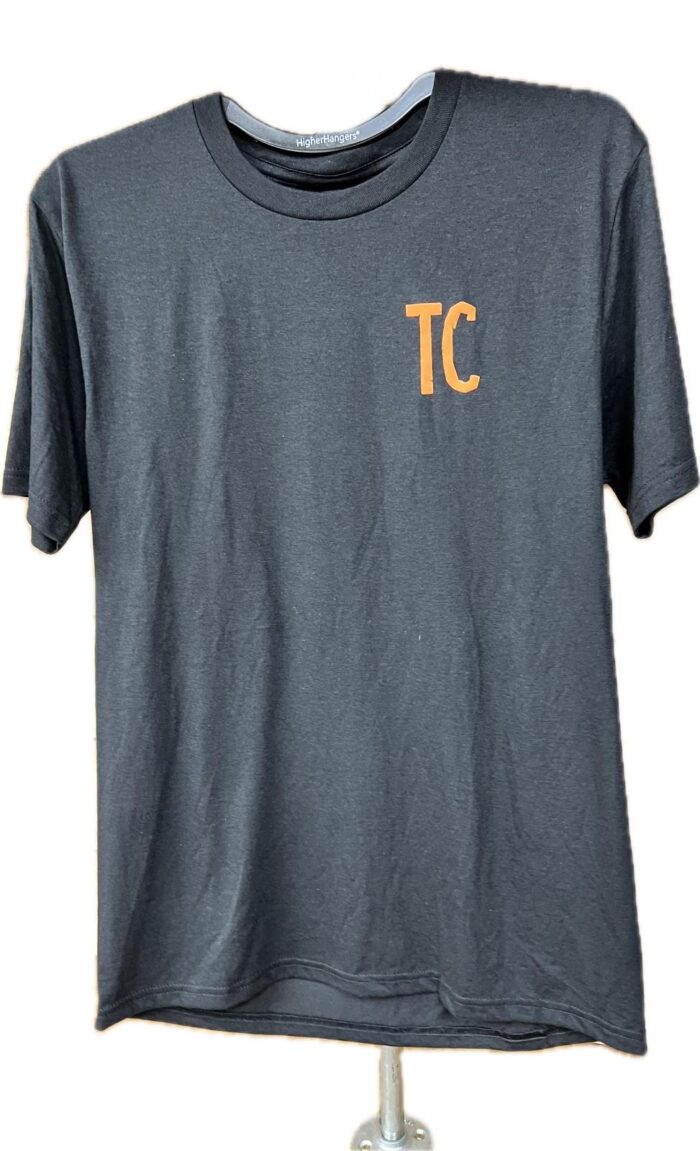 TC "Turkey Skull" Soft T-Shirt in Black - Image 2