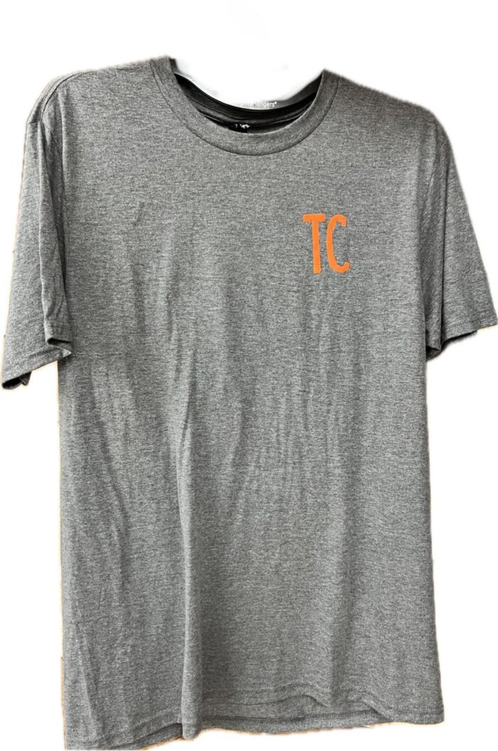 TC "Turkey Skull" Soft T-Shirt in Gray Frost - Image 2