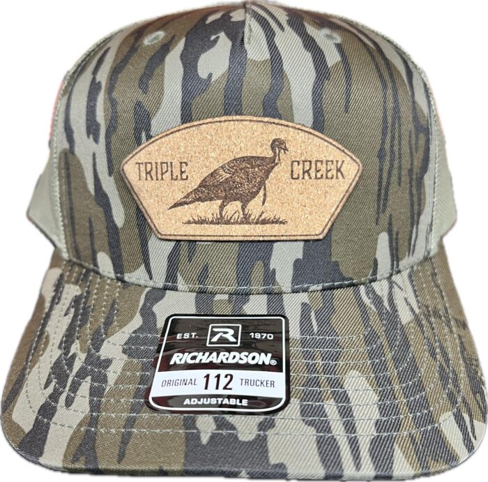 TC Gobbler 2025 Design on Richardson 112 Trucker Bottomland/Loden