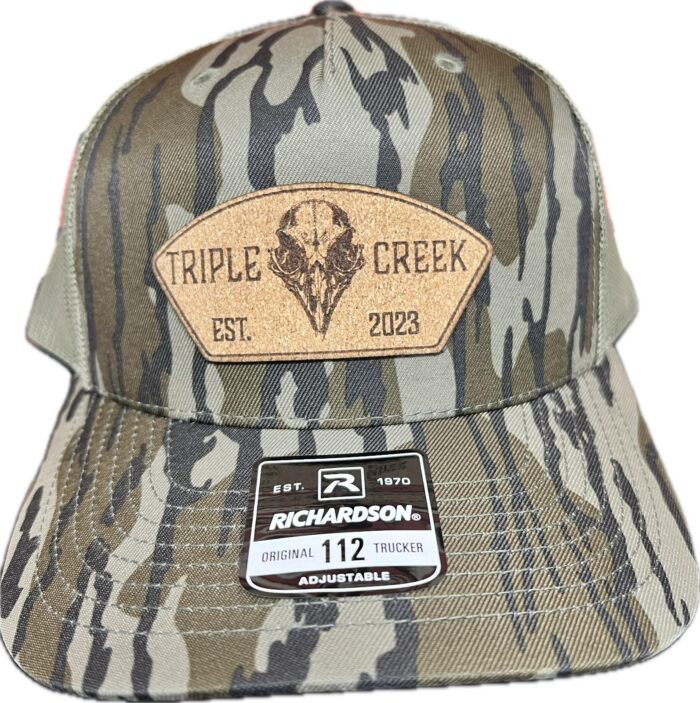 TC Skull 2025 Design on Richardson 112 Trucker Bottomland/Loden