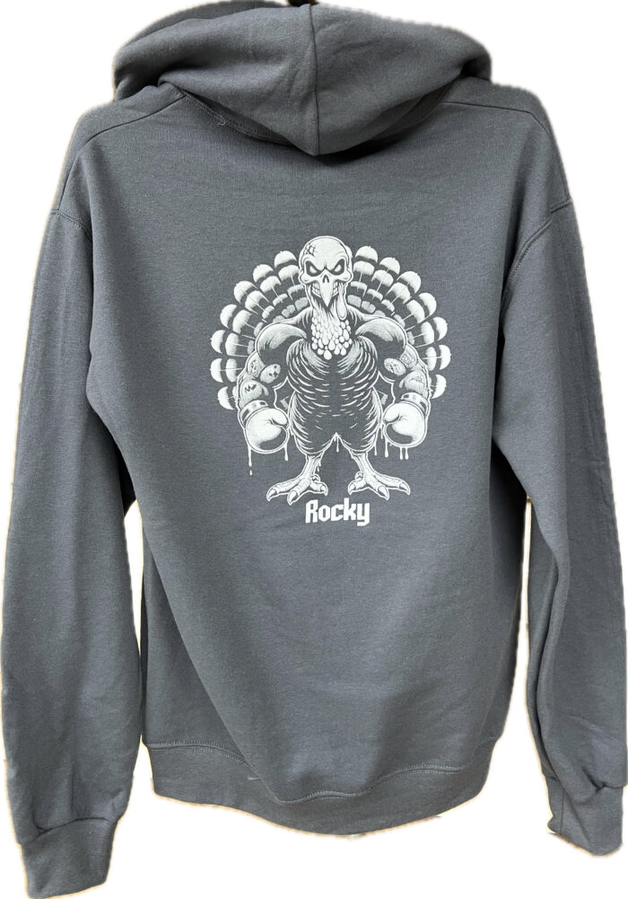 Grey Cotton Hoodie (Rocky) - Image 2