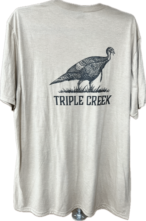 Tan TC Gobbler Signature Series District Tri Tee Cotton