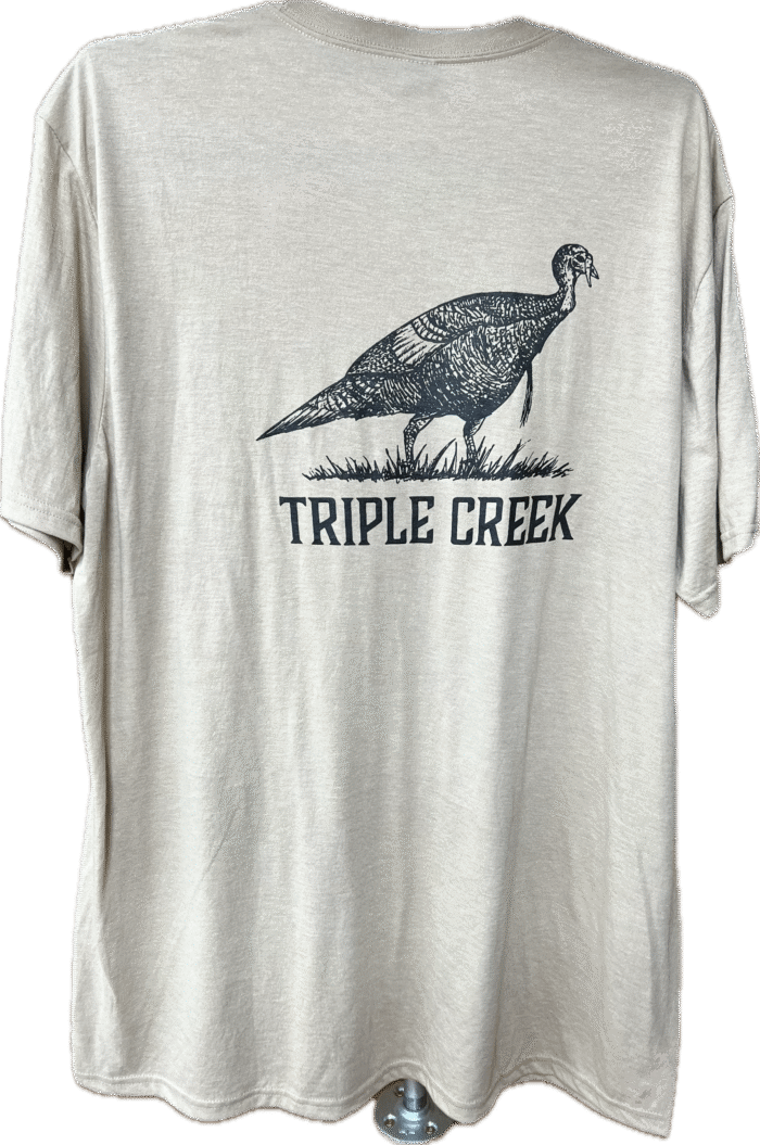 Tan TC Gobbler Signature Series District Tri Tee Cotton
